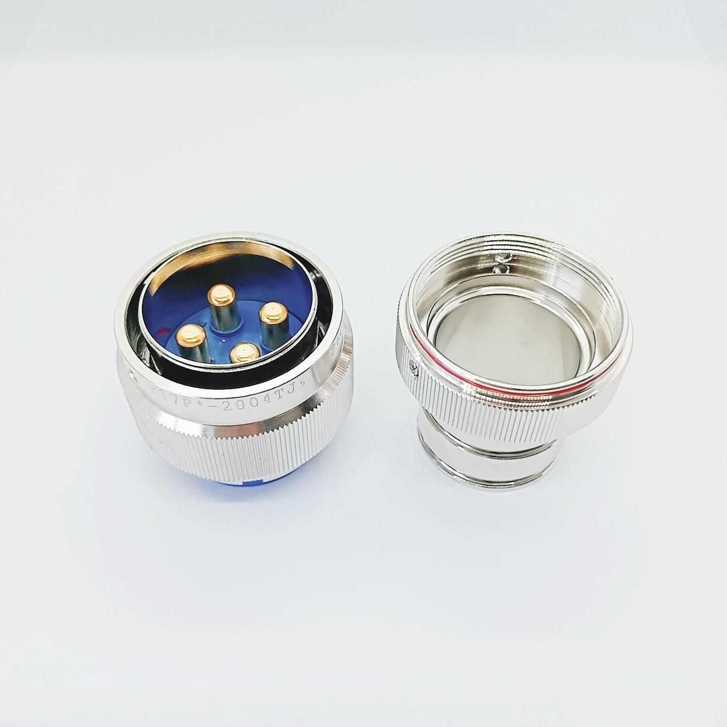 Y17P Series Shielding Shell Connector Y17P*‑2004TJ5 4 Pin Male Plug Bayonet Circular Plug Connector