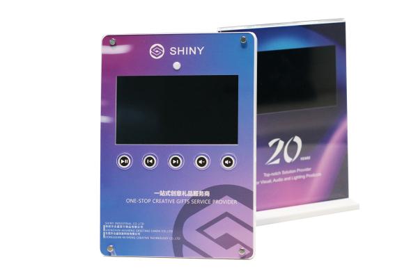広告LCD Video POS Display 7 Inch 1024x600 Resolution OEM
