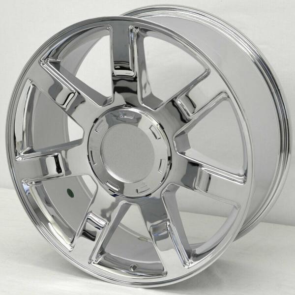 Cadillac Escalade OE Reproduction Wheels 5309 20x9 Chrome Truck Wheels