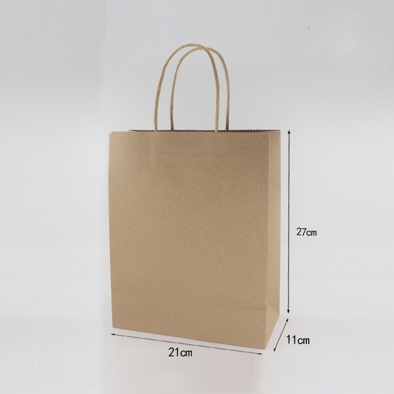 Custom Kraft Paper Shopping Bag with OEM and Package Size 57.00cm * 42.00cm * 37.00cm