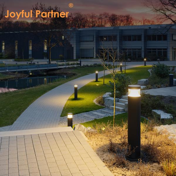 Cast Aluminum Bollard Light AC220V DC24V Bridgelux LED DIA108MM*H 400/600/800/1000MM