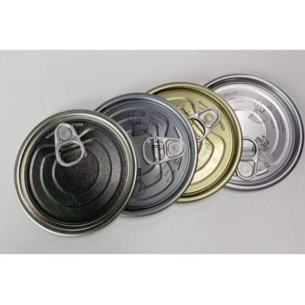 Easy Open Dog Can Food Lids Metal Or Aluminum Lids For Tins Silver Gold