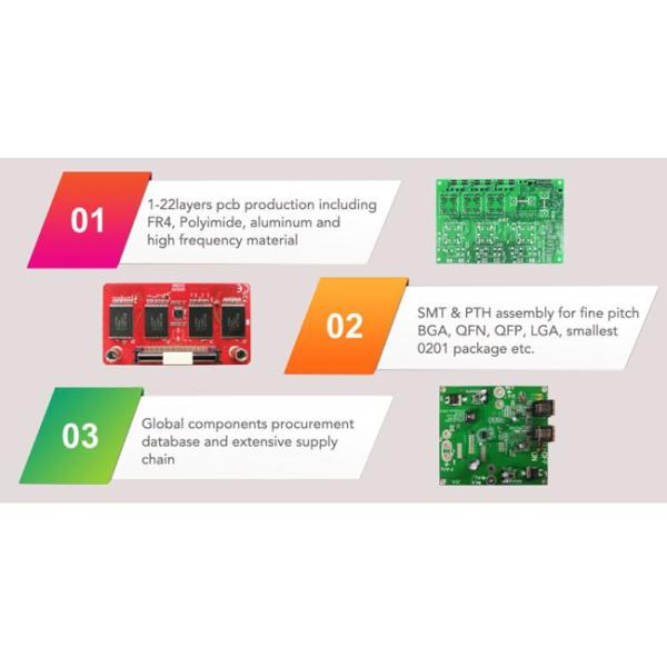 Hi галоида собрания Pcb Tg FR4 золото погружения разнослоистого свободное