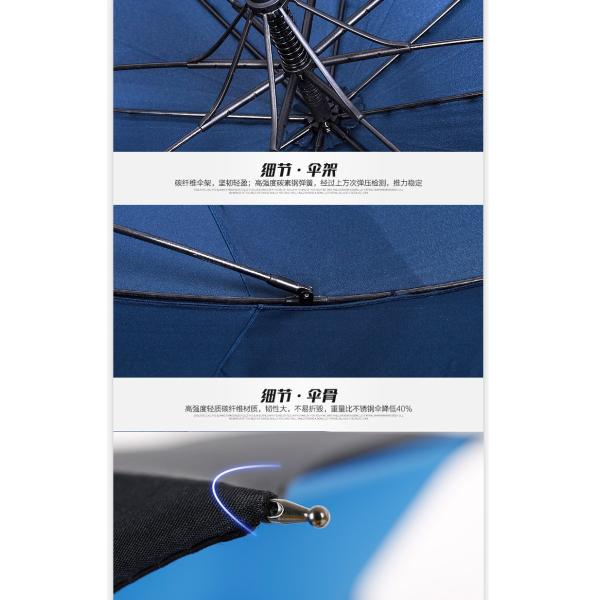 Upside down reverted double layer umbrella GK-UM01