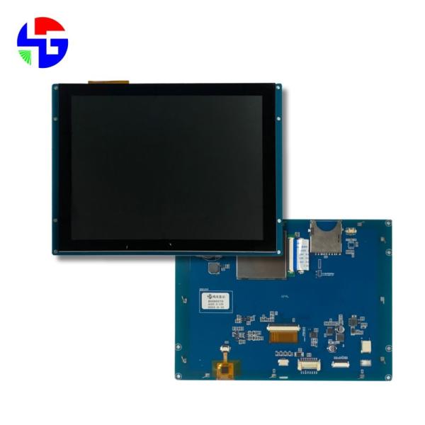 8.0 HMI Intelligent TFT LCD Display Module 800x600 With Control Board TTL / RS232