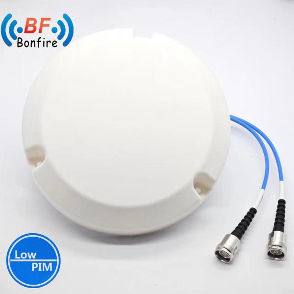 Communication Antenna 1710-2700 3300-4000MHz Low Pim MIMO Omni Ceiling Antenna 0.400kg