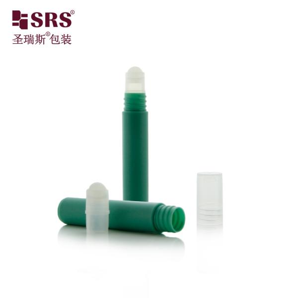 Elegant 7ml White Roll On Bottle For Essential Oil With Available Logo Printing