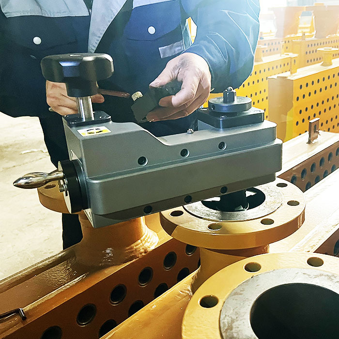 14 Inches Manual Flange Facer Portable Flange Facing Machine for In-Situ