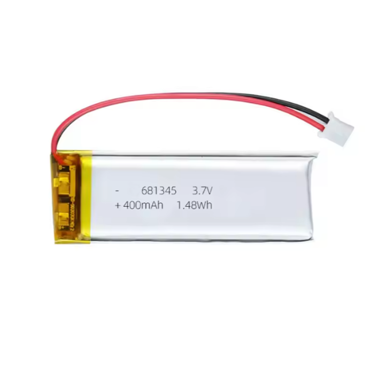 3.7V 400mAh Bluetooth Headset Lithium Battery Polymer Cell 681345 Factory Direct Supply