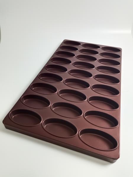 27キャビティ720*400*30楕円形のマフィン鍋のDurit PTFEのコーティング