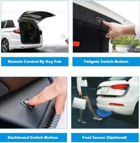 Cadillac ATS 2013-2019 Hnads-Free Access Powerlift Gate Электрический багажник открывается электронно