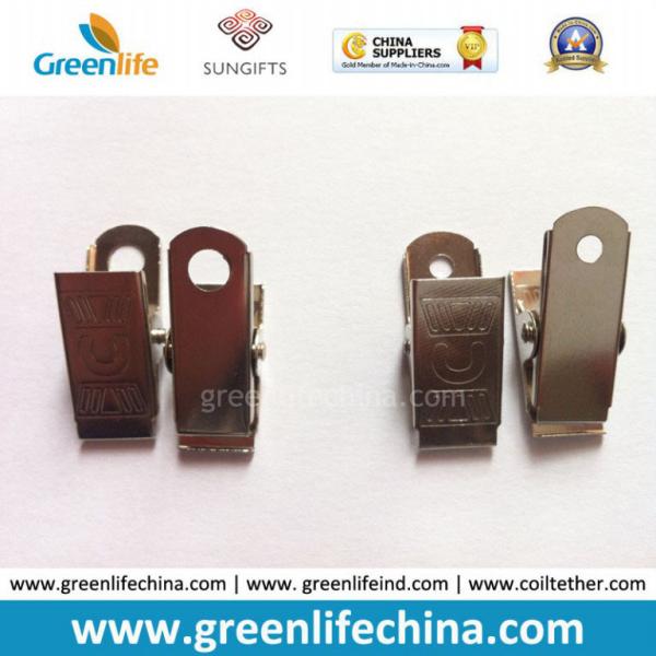 Metal ID Badge Accessories Tooth Lid Office Clip for Promotion