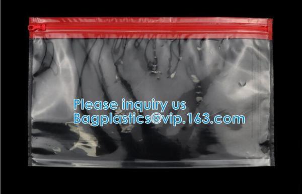 Matte Slider Frosted Plastic Packing Underdress Zipper Bag slider zip zipper bag clothing packing bags