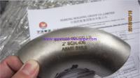 ANSI B16.9 dos encaixes da solda de extremidade da cruz do redutor do cotovelo do T de ASTM B366 Inconel 625, inspeção penetrante