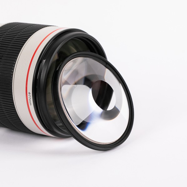 OEM Special Effect Lens Filter Vortex Effect Camera Lens Filter With Optical Glass and Aluminum Alloys