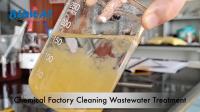 1327 41 chlorure de 9 polyaluminiums dans l'essai chimique de pot de traitement des eaux résiduaires de nettoyage d'usine