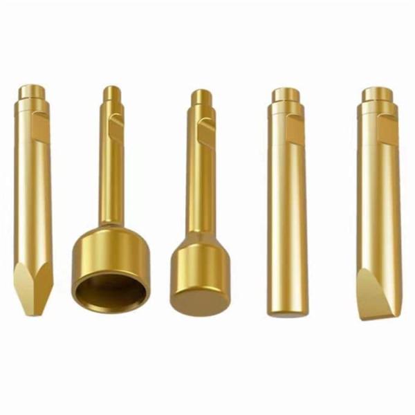 15 Kgs 40Cr 42CrMo Hydraulic Rock Hammer Breaker Tool Chisel SB40 SB81 SB121 HB20G For Mining Demolition Crushing Rock