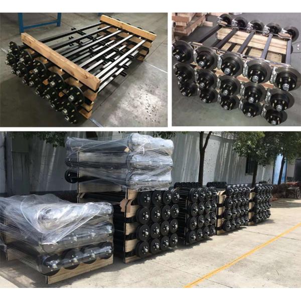 3500lb Max Payload Boat Trailer Axles And Hubs Made Of Durable Carbon Steel Material