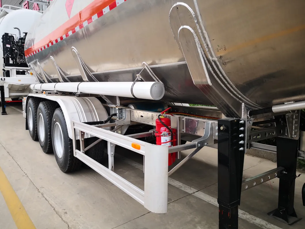 45 CBM 3 Axle Fuel Tank Semi Trailer for Commercial Fuel Logistics