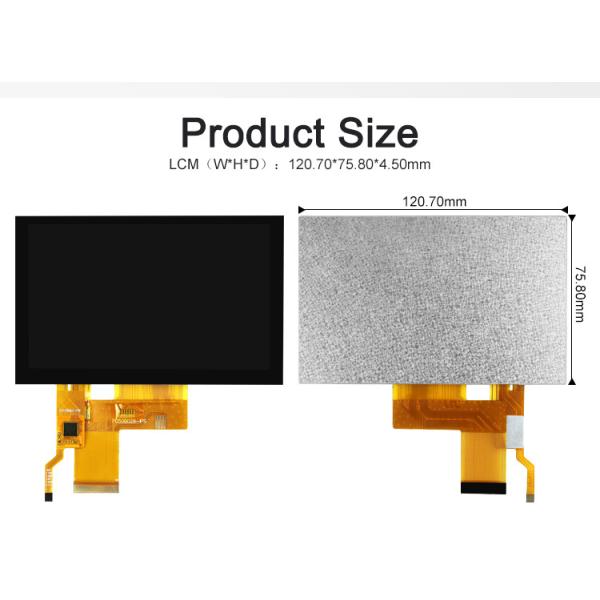 Polcd ST7262E43 IPS TFT LCD Display 800X480 5-дюймовый дисплей для Raspberry Pi