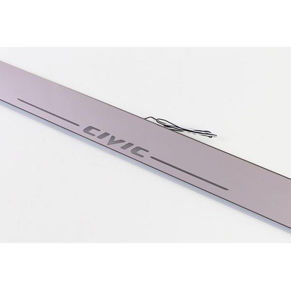 Honda Civic custom car door welcome LED lights auto light sill pedal