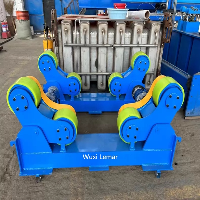 10Ton Hydraulic Fit-up Welding Rotator Tank Pipe Section Assembly Turning Roll