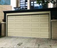 Portes sectionnelles en acier de garage de largeur automatique de 50mm 3m