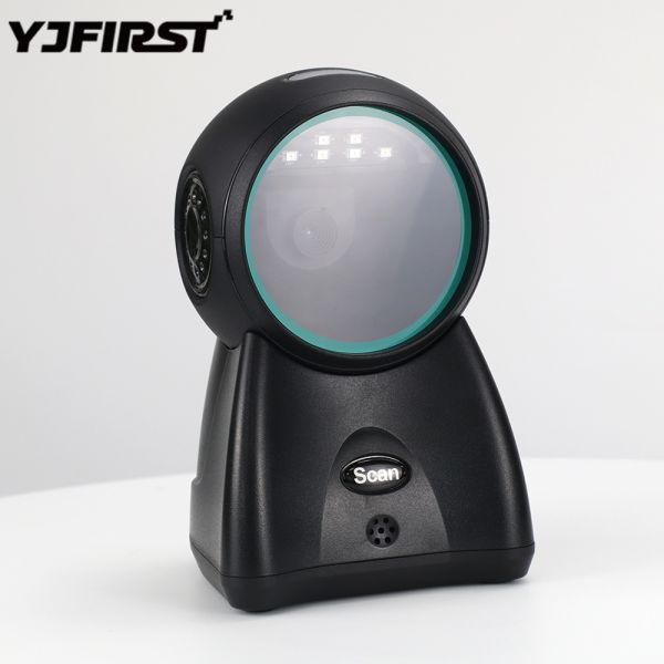 Precision Desktop Barcode Scanners Multi-Code Desktop QR Reader for Warehouse Inventory