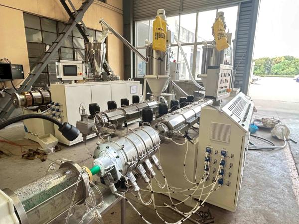 水管用プラスチックPPRパイプ押出機ライン、電線管製造