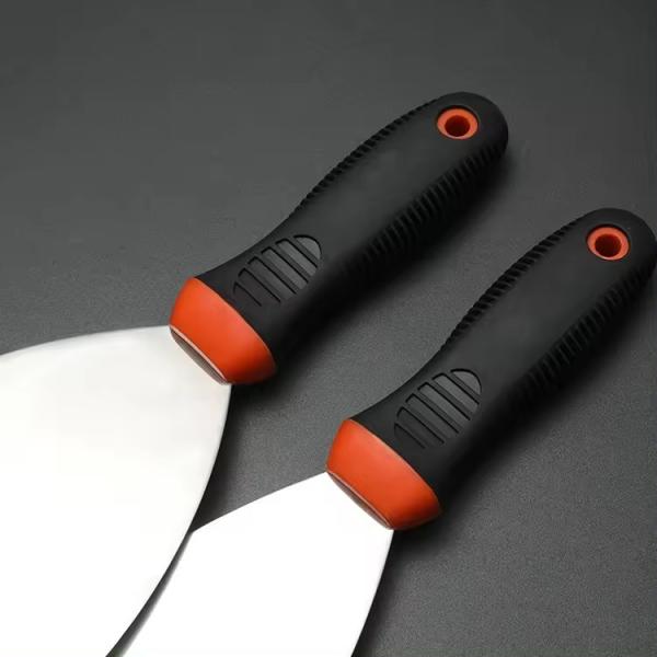 High Quality Toughness Plastic Hand Tools Painting Wall Cleaning Putty Knife Stainless Steel Scraper