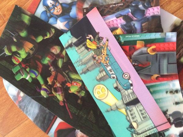 motion 3d lenticular soft PVC fabric sheets printing for handbags shoes and garments accessories United States