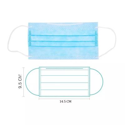 3 Layer Kids Disposable Mask , Children Face Mask Anti Dust Breathable CE FDA Certification