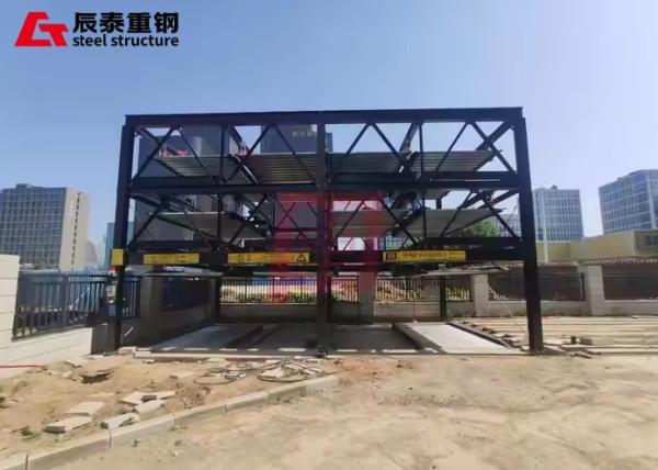 Prefabricated Steel Parking Structures Lightweight Weather Resistant