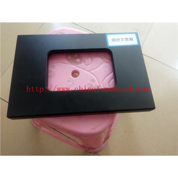 Epoxy Resin Chemical Resistant Worktops Black Color Anti Corrosion