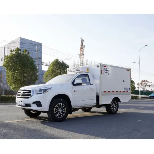 Isuzu Pickup Refrigerated Truck for Fresh Cargo Transport