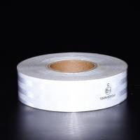 2 In*150 Ft Blanco amarillo rojo Rollo de radio ECE 104r cinta reflectiva prismática para vehículos