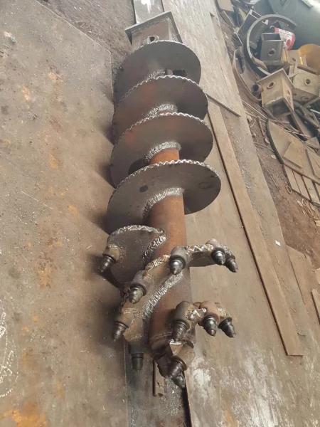 Double Cut Conical Drill Auger Construction Equipment Parts 1000mm 1200mm