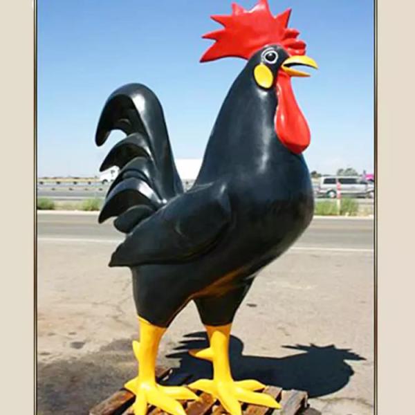 Скульптуры животных продуктов стеклоткани сада изготовленные на заказ на открытом воздухе в натуральную величину