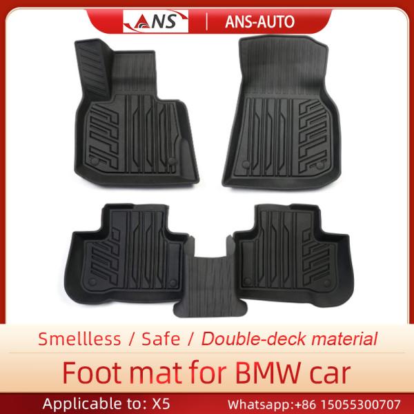 Custom 29inches Odorless Bmw X3 All Weather Floor Mats 2 Row Liner Set