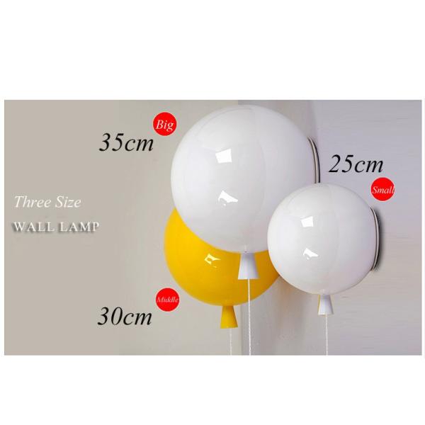 Multicolour Balloon Wall Lamp Children Kids room Bedroom ballons Wall Lights (WH-OR-14)