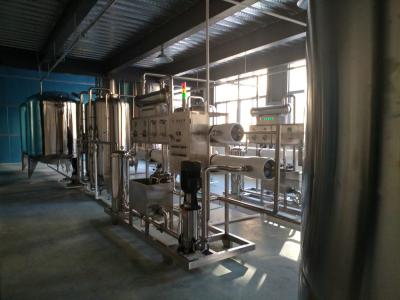 Touch Screen Complete Bottled Water Production Lines With Reverse Osmosis System