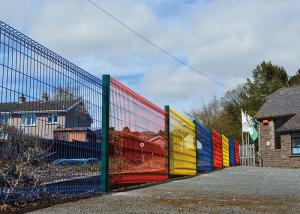 H2030mm Steel Mesh Roll Top Welded Wire Garden Fence