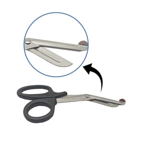 Trauma Shears Medical Scissors with Carabiner 7.5 Inch Surgical Scissors Nursing Bandage Scissors