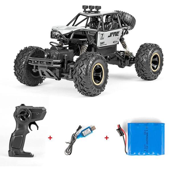 1 18 4WD Rock Crawler Elétrico Off Road Radio Remote Control Carro Monster Trucks Brinquedos