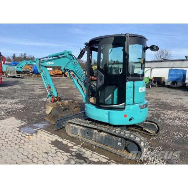 Excavadora mini SK50 usada con un peso de operación de 5 toneladas y 2001-4000 horas de trabajo