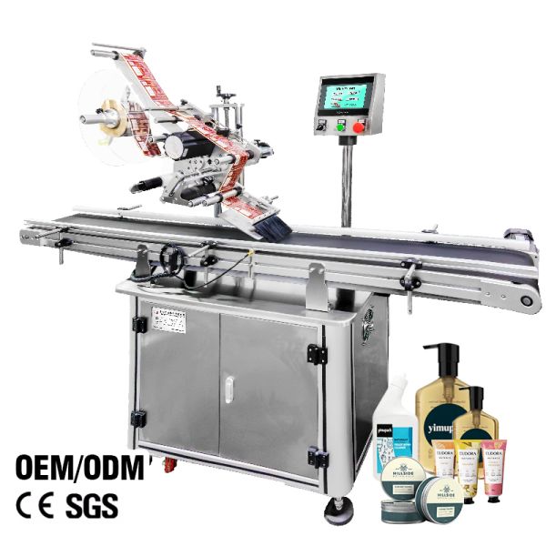 Touchscreen Automatic Square Bottle Labeling Machine Applicator 250kg