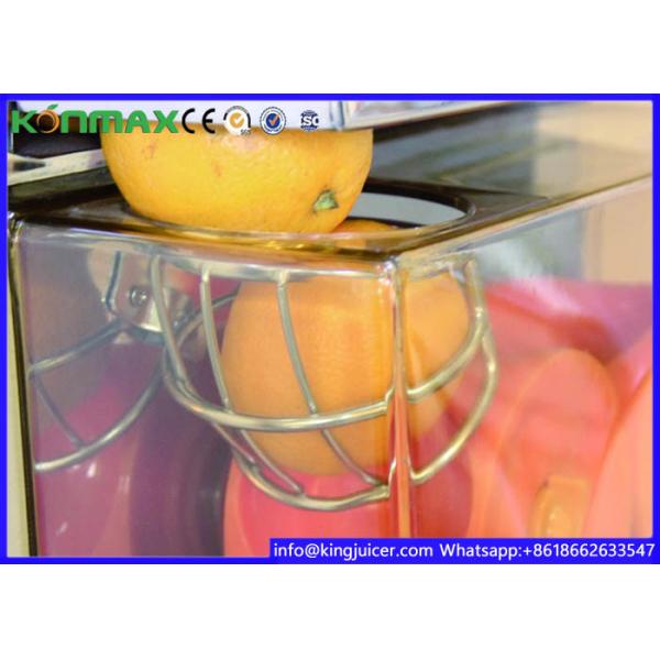 Floor Orange Juice Machine Automatic Stainless Steel Housing Material CE Certification