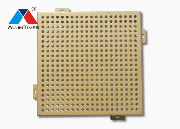 Outdoor Fireproof Aluminium Perforated Panel Plate For Building Decoration​