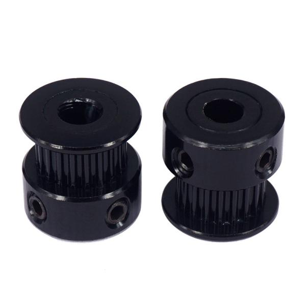 Aluminum Black Width 6mm GT2 3D Printer Timing Pulley 20 Teeth