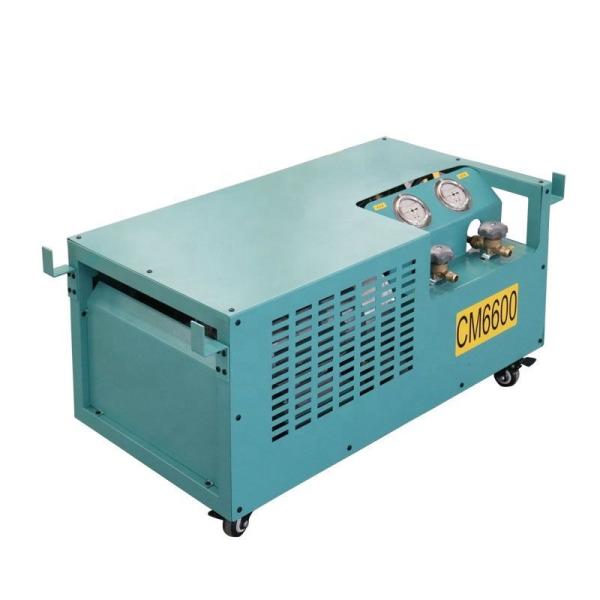 CFC HCFC HFC Refrigerant Recovery Ac Charging Machine Air Conditioner Recharge Machine 2HP Oil Less Recovery System
